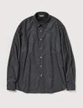 Super Light Wool Shirt in Top Charcoal