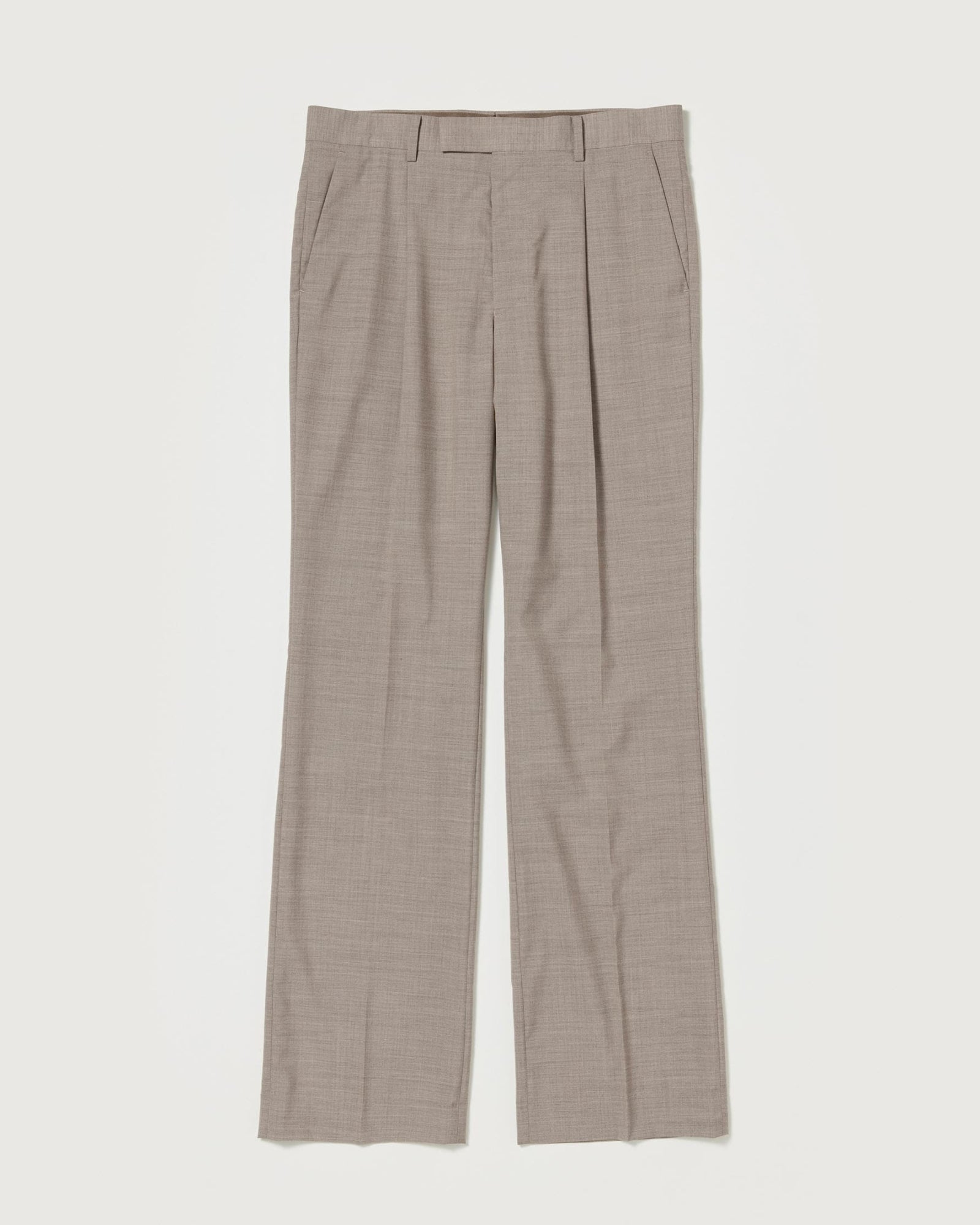 Tropical Wool Slack in Top Light Brown