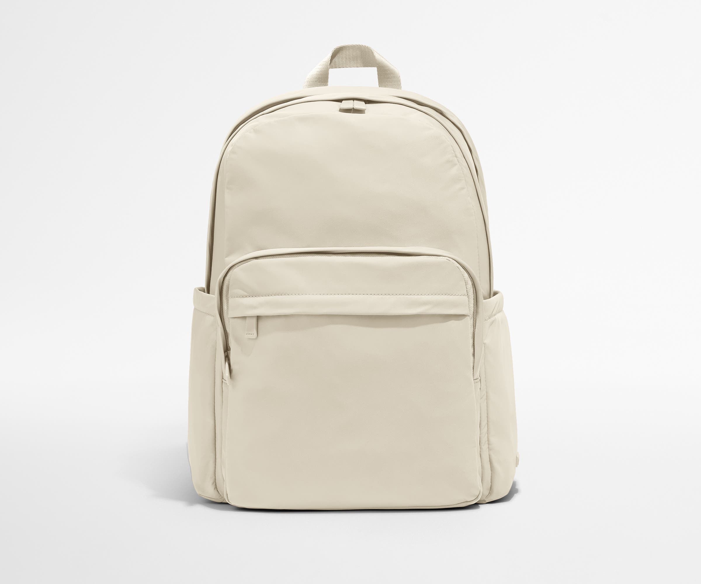 Large Featherlight Backpack in Salt White