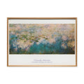 Claude Monet Water Lilies Panel 2 Framed Poster