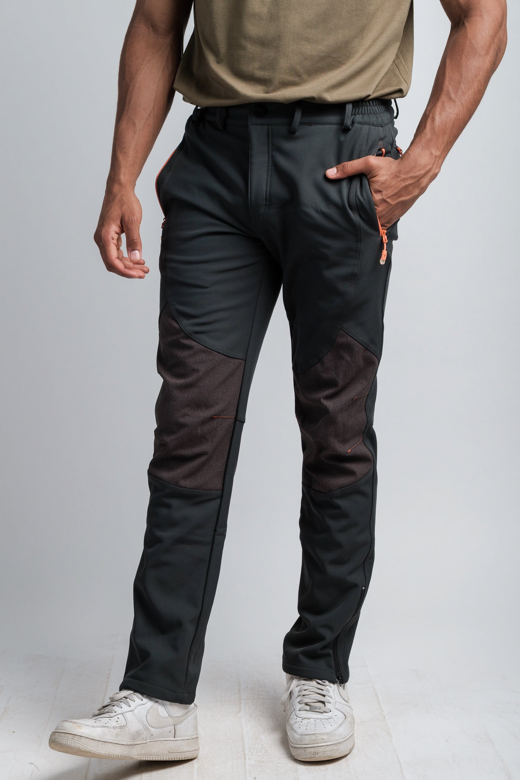 Men's Green Adventure Water Resistant Pants