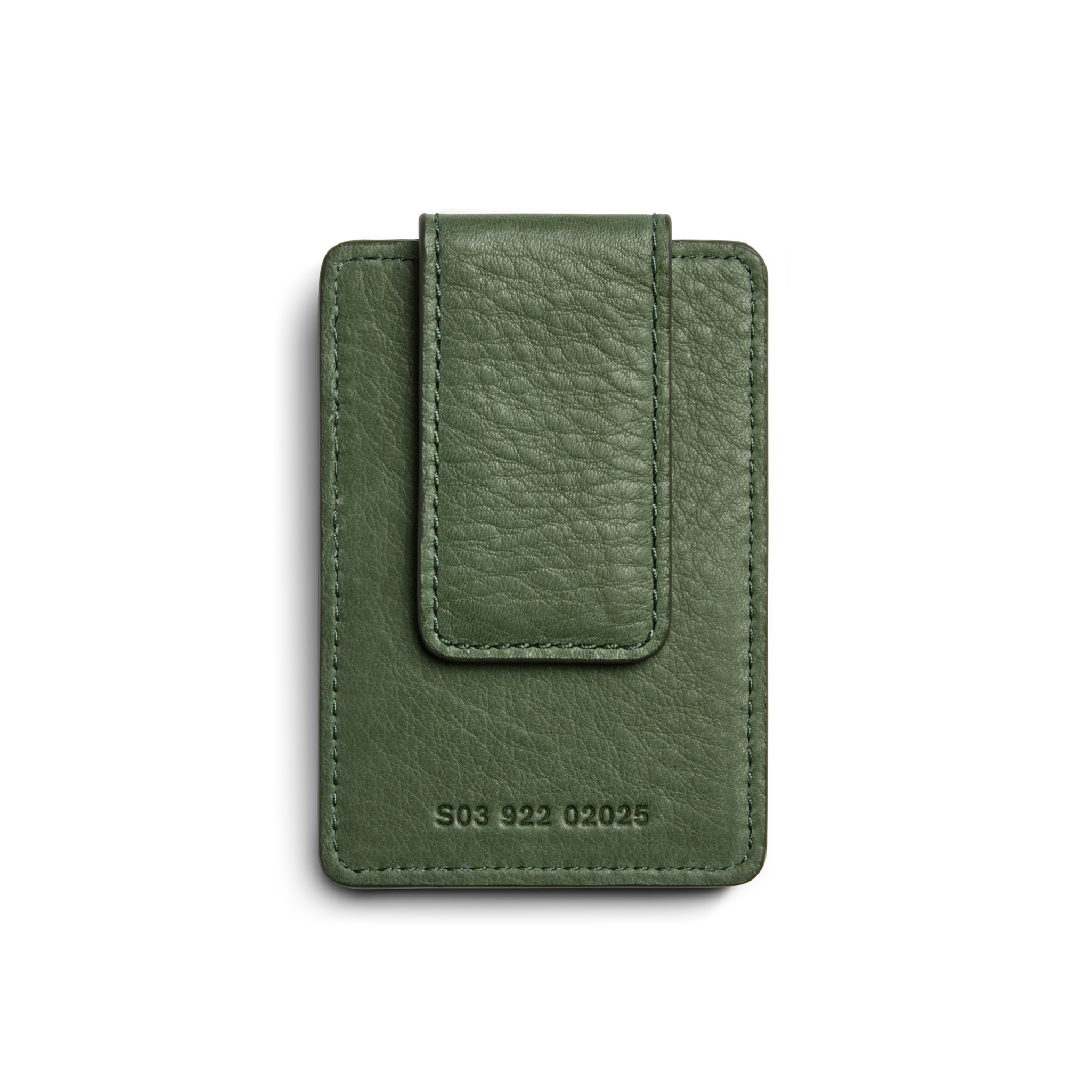 Magnetic Money Clip Card Holder - Evergreen