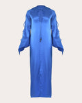 Juno Ruffled Silk Maxi Dress
