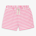 Baby play short in stripe