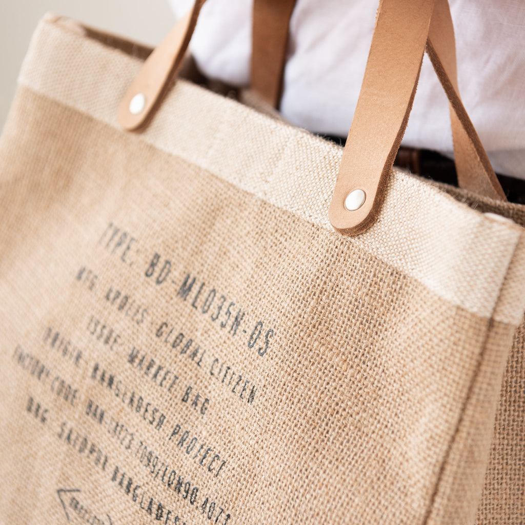 Magnolia Script Market Tote