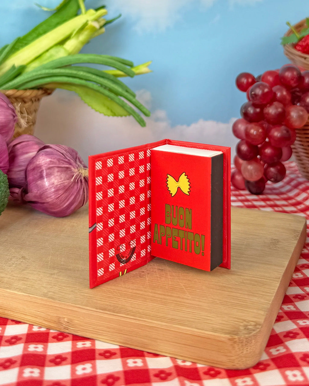 Pasta Cookbook Matches