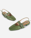 Pearl Slingback Ballet Flat - Cactus