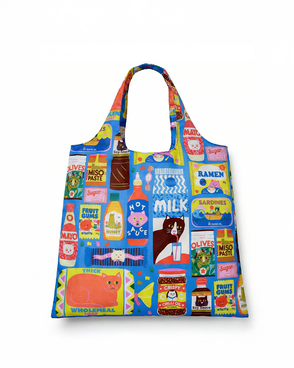 Kawaii Cat Food Art Sack