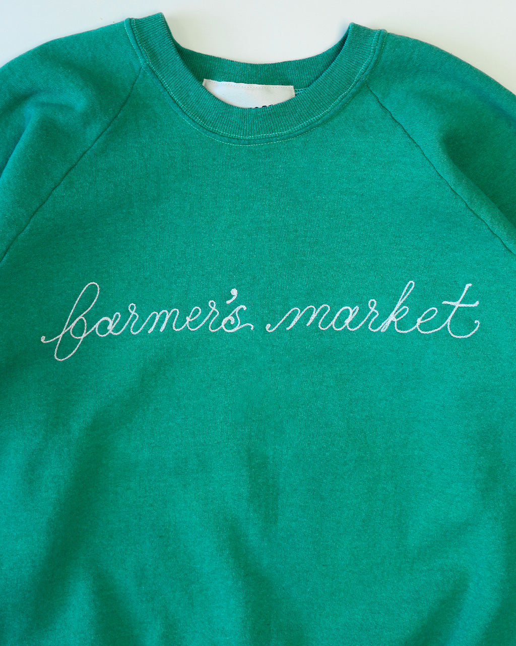 Farmer's Market Chainstitch Sweatshirt - Green
