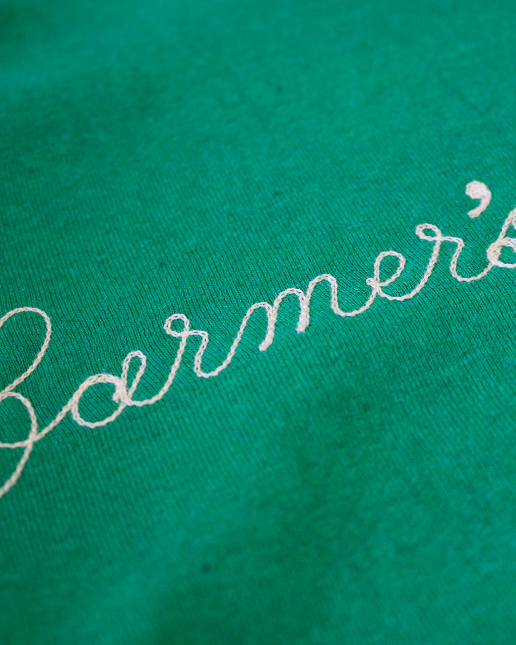 Farmer's Market Chainstitch Sweatshirt - Green
