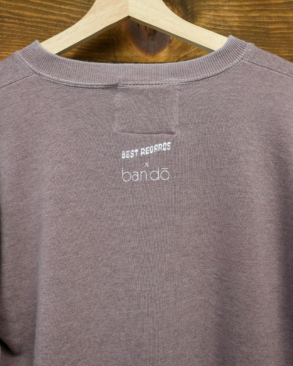 Bonjour De La Bibliothèque Sweatshirt - Rosewood