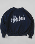 Lost In A Good Book Sweatshirt - Navy