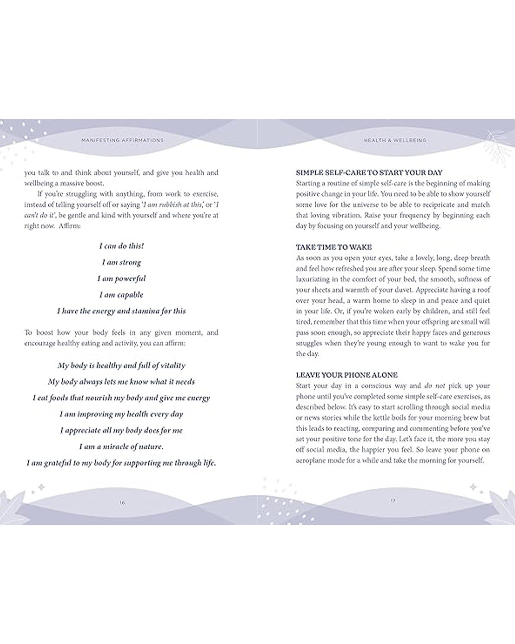 Manifesting Affirmations Book & Card Deck