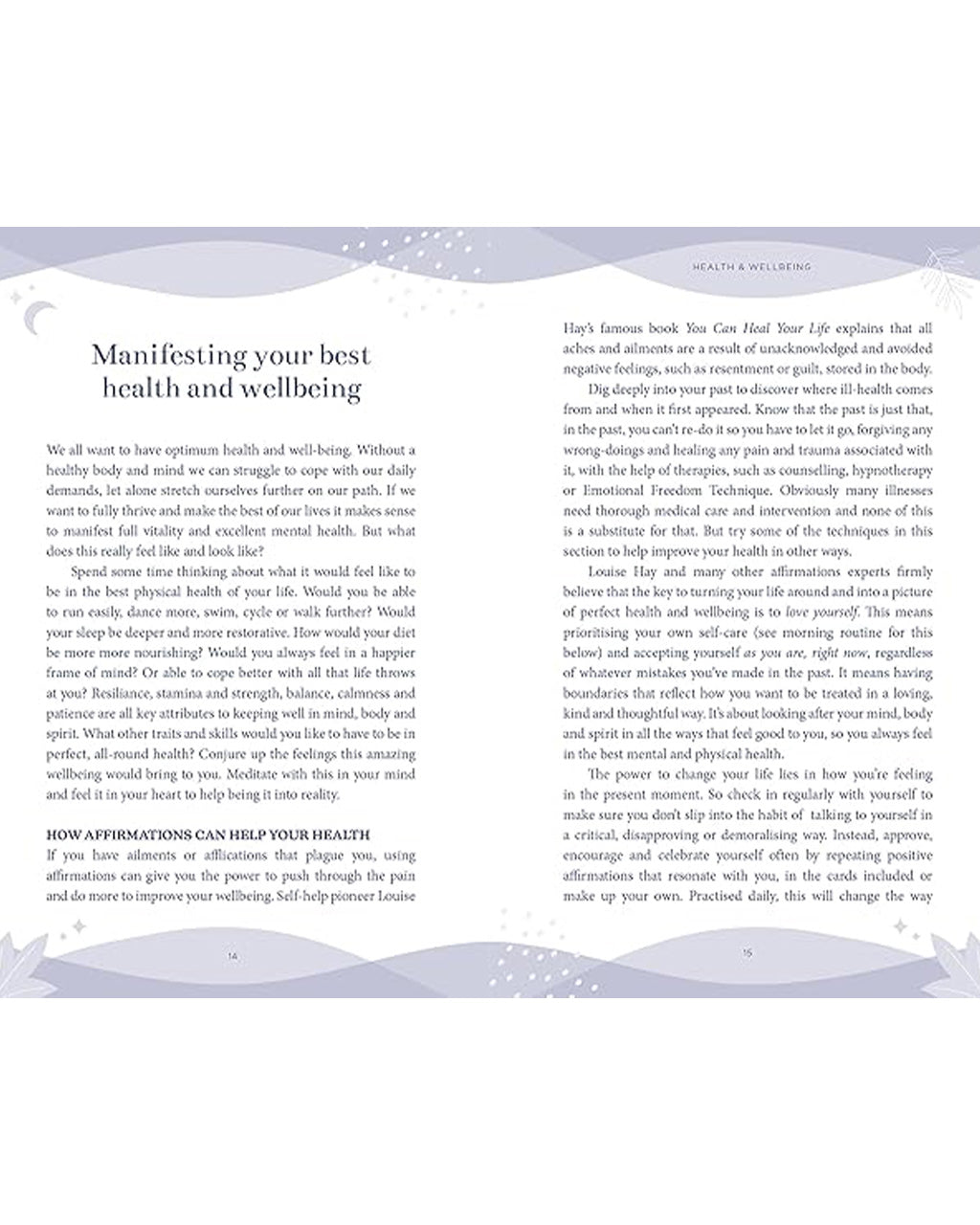 Manifesting Affirmations Book & Card Deck