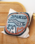 Sardine Can Knit Throw Pillow