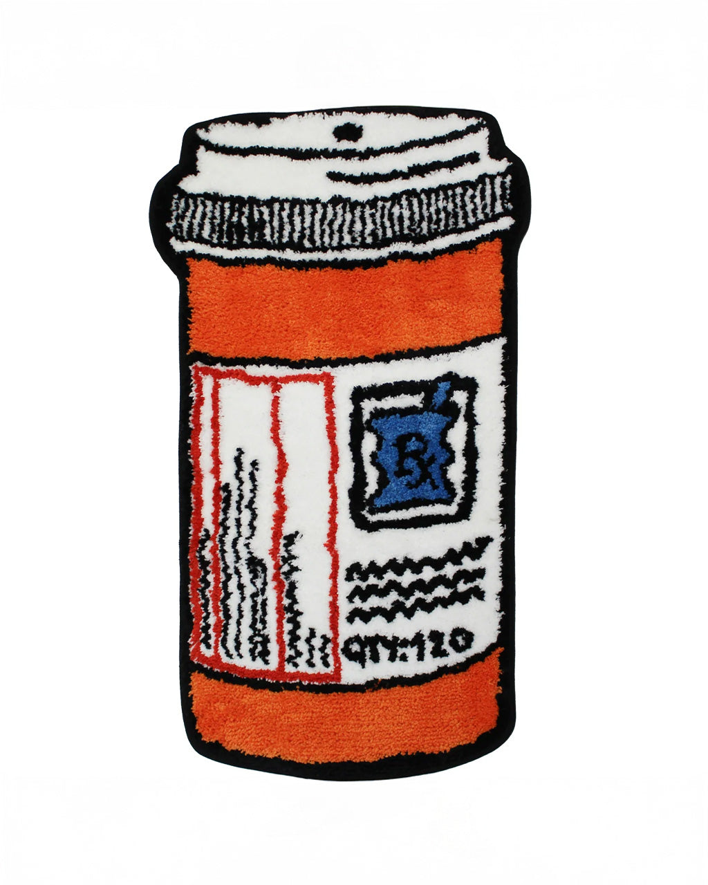Prescription Bottle Rug
