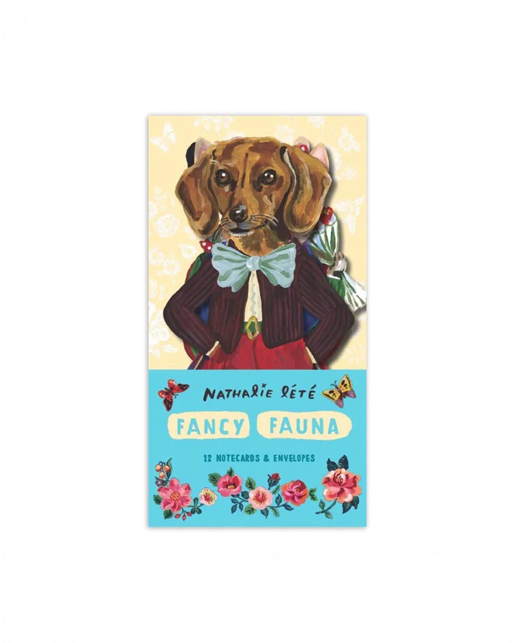 Fancy Fauna: 12 Notecards & Envelopes