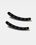 Large Allie Clips - Black