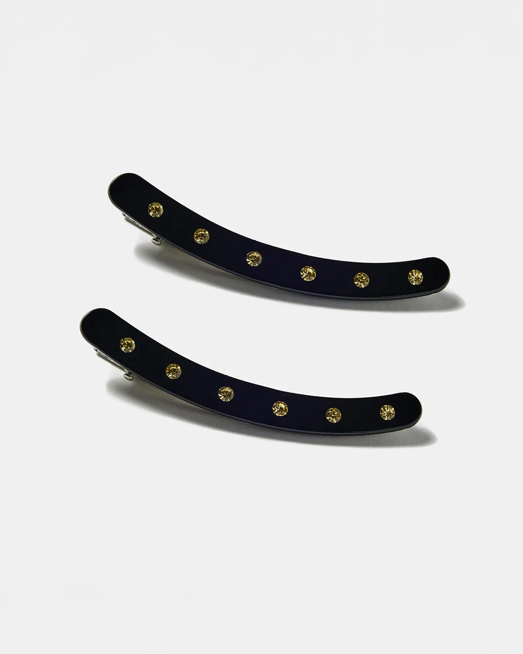 Large Allie Clips - Black