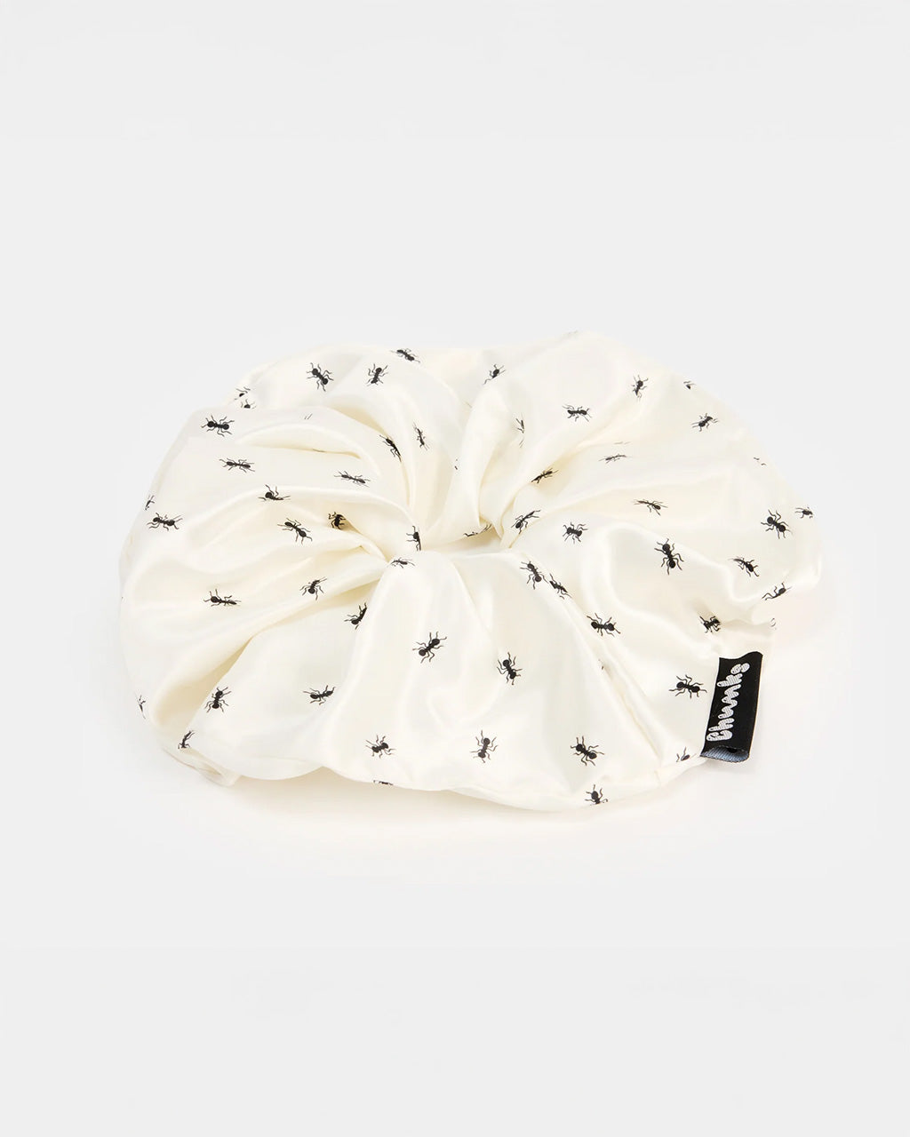 Silk Tie Scrunchie - Ants