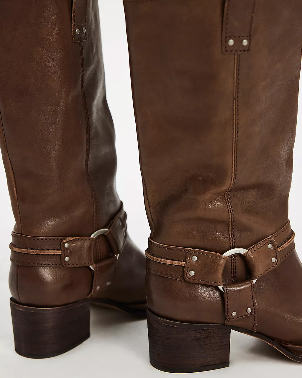 Anok Harness Boot - Smoky Quartz Leather