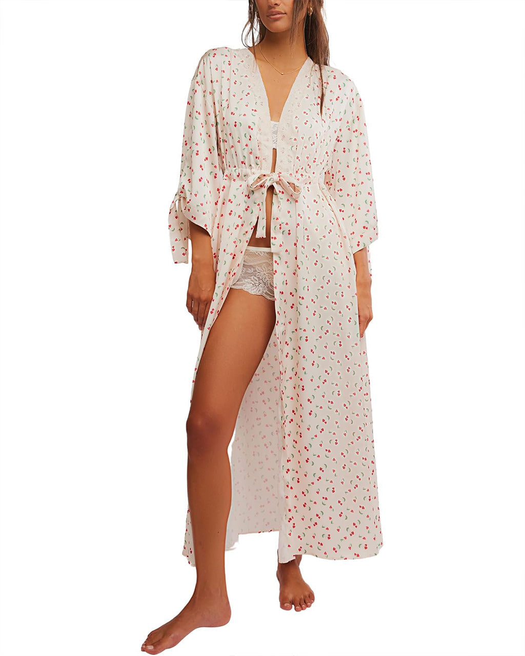 First Blush Robe - Ivory Combo