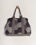 Pippa Patchwork Tote - Blue Combo