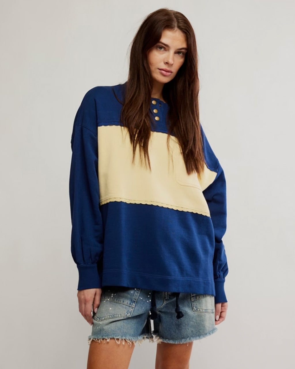 Strawberry Sweatshirt - Oceana Combo