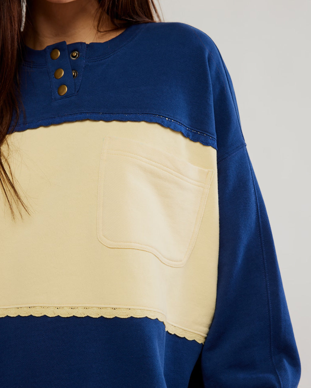 Strawberry Sweatshirt - Oceana Combo