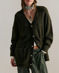 We The Free Blazing Cardi - Dark Green