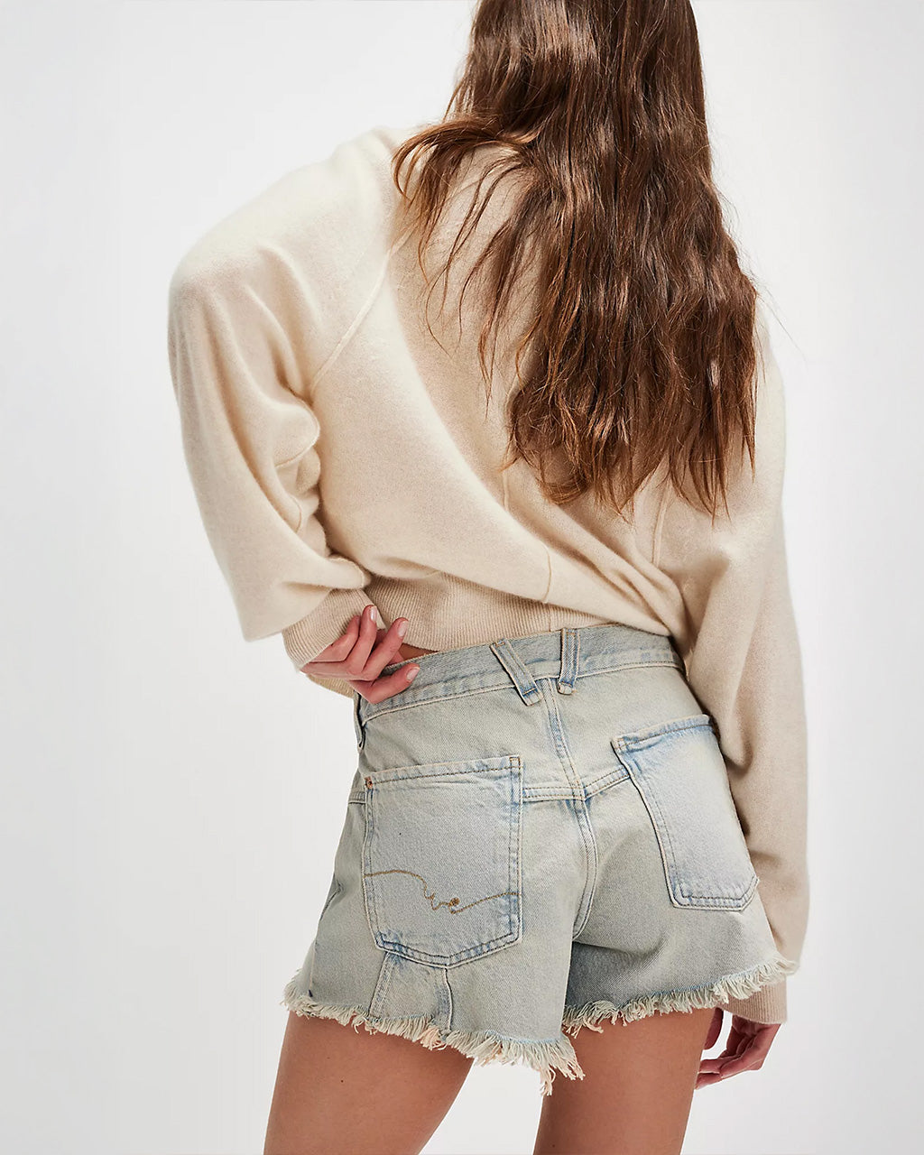 We The Free Now Or Never Denim Shorts - Well Worn
