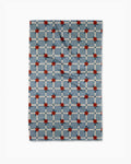 Floral Parade Grid Tea Towel