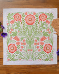 Pink Poppy Tea Towel