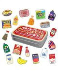 Grocery Store Stickers Tin Can