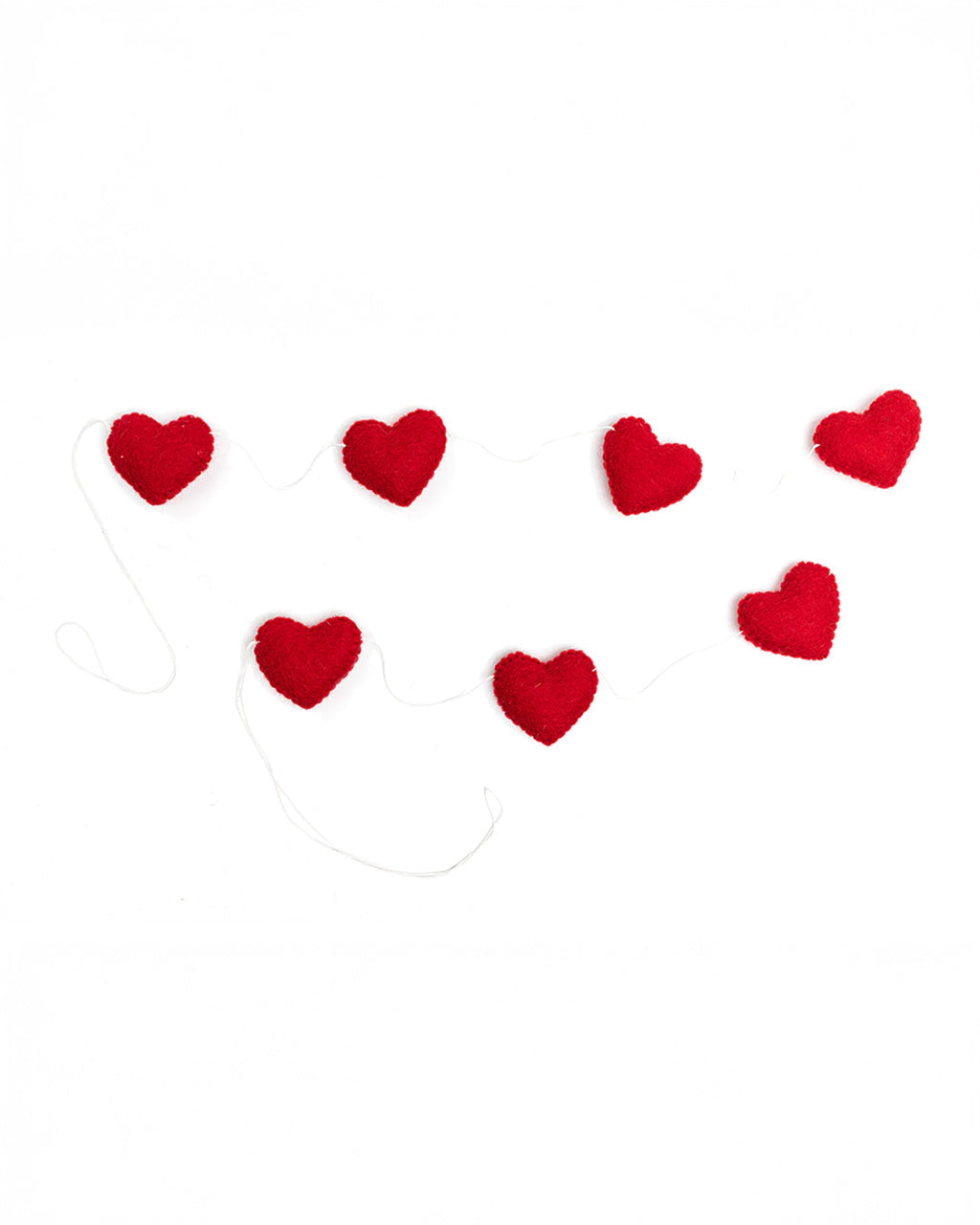 Felt Heart Garland