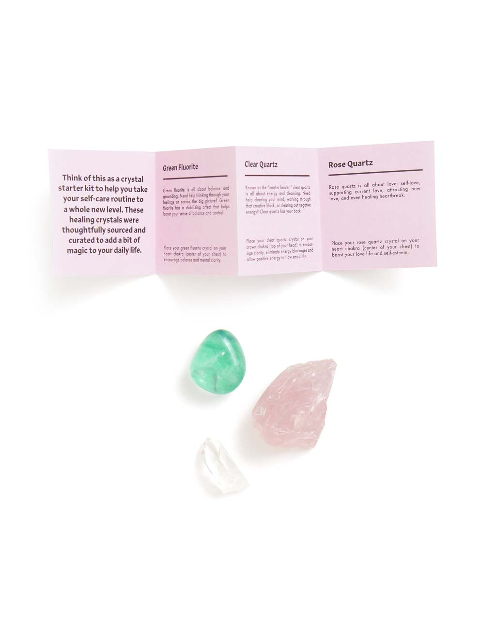 Self-Care Crystal Set