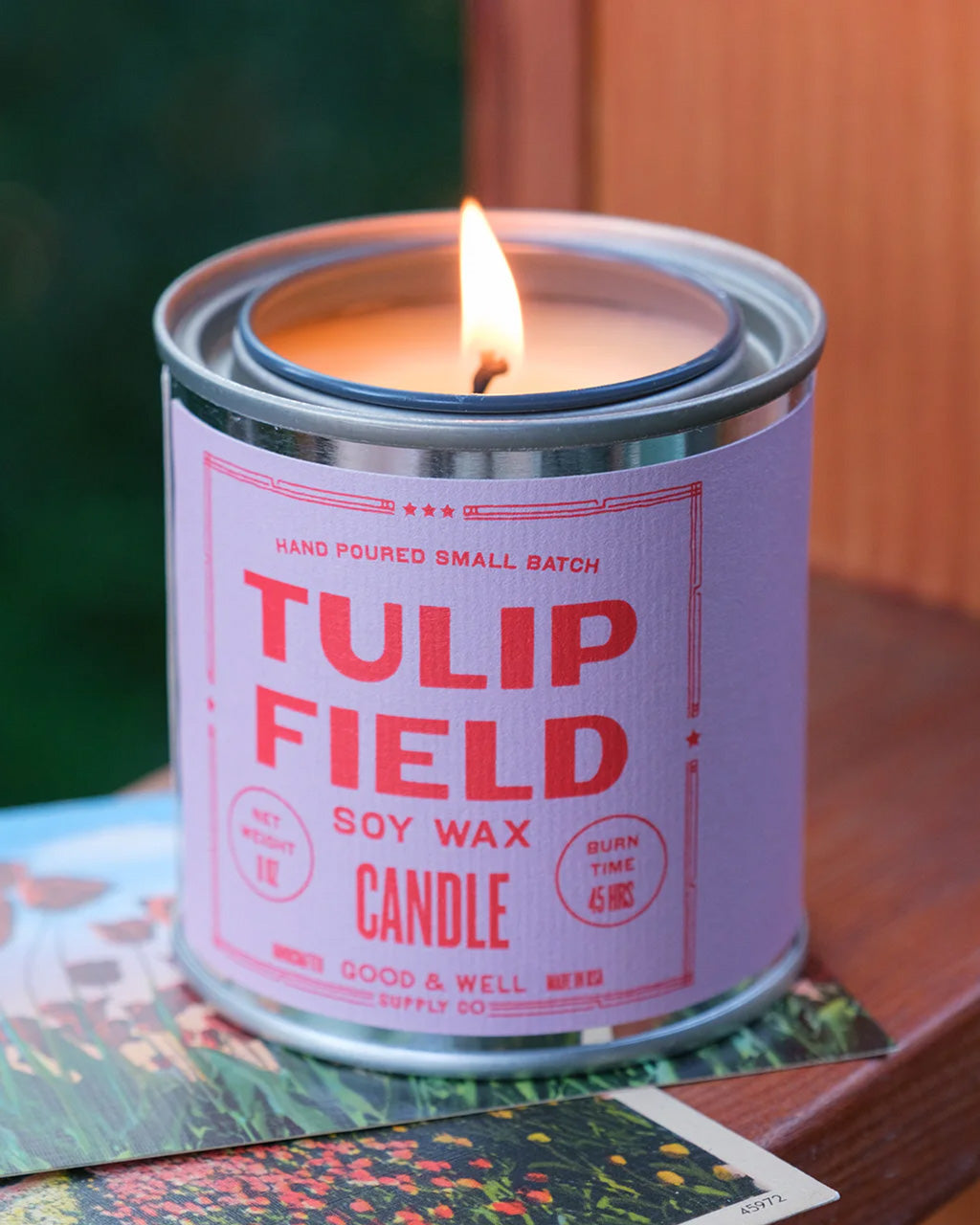 Tulip Field Soy Candle