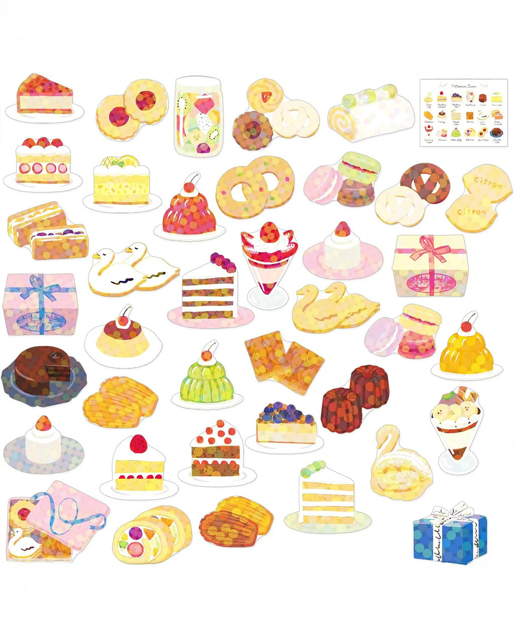 Hako Stickers - Sweet Western Confectionary
