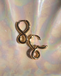 Loopty Loo Hoops - Gold