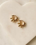 Love & Light Hoops - Gold