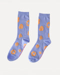 Celeste Crew Socks - Lavender + Peach