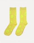 Celeste Crew Socks - Sunny Yellow + Neon