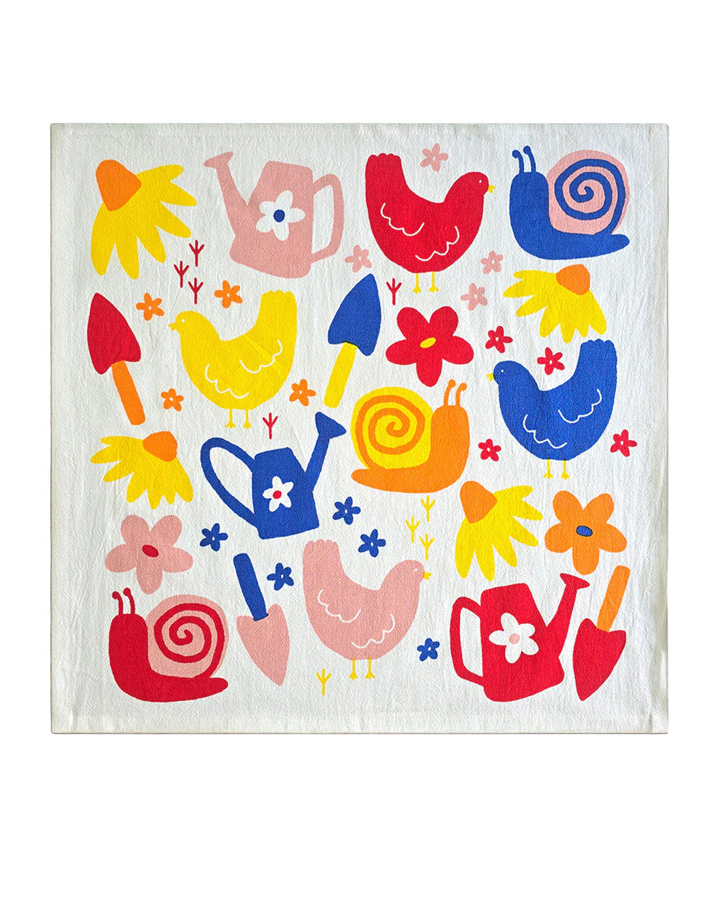 Garden Toss Tea Towel