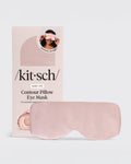 Blush Satin Pillow Eye Mask