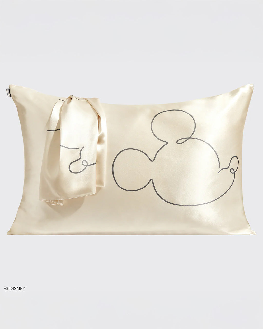 Kitsch x Mickey and Minnie Satin Pillowcase - Mr. Mouse