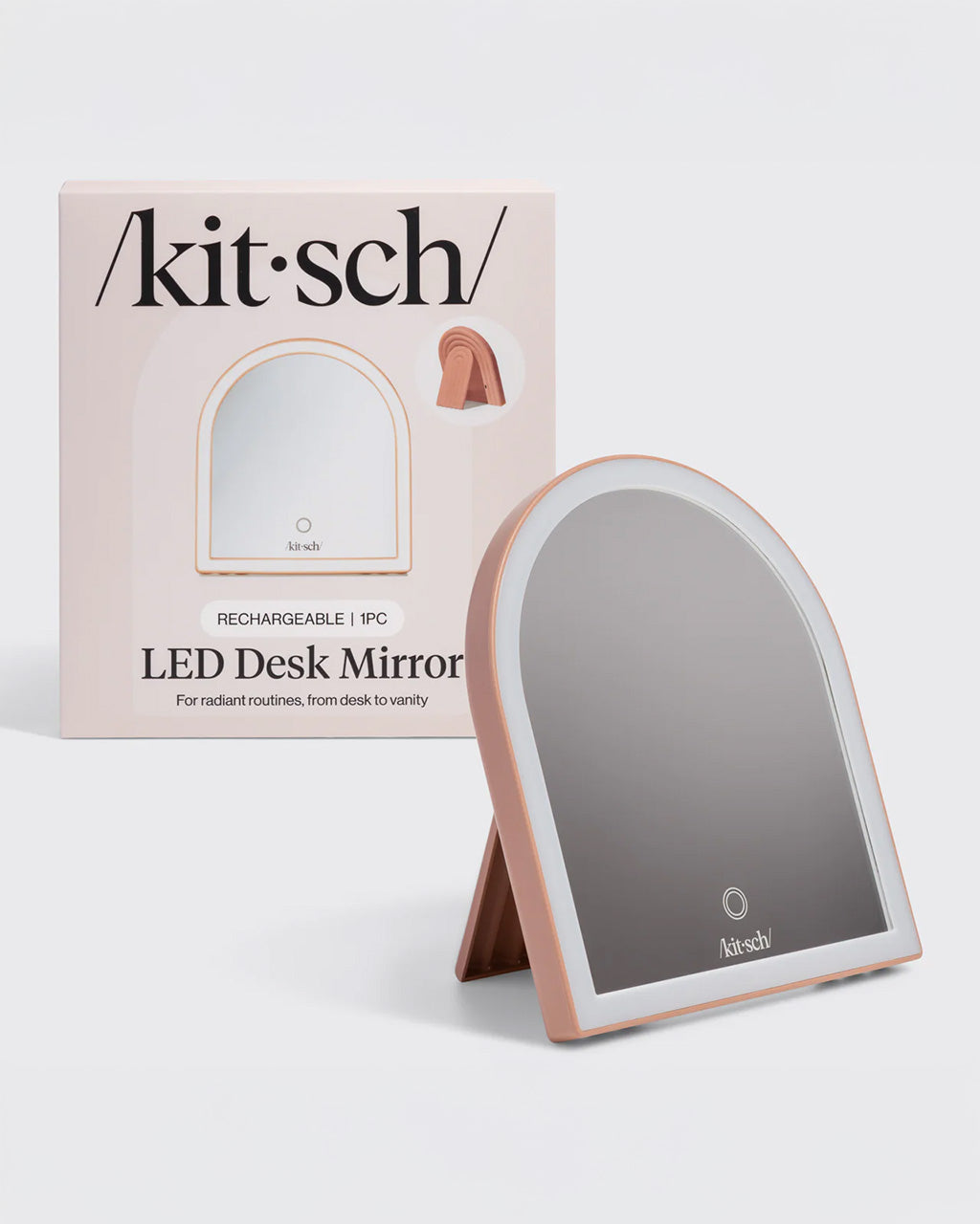 Terracotta Arch Desk Mirror