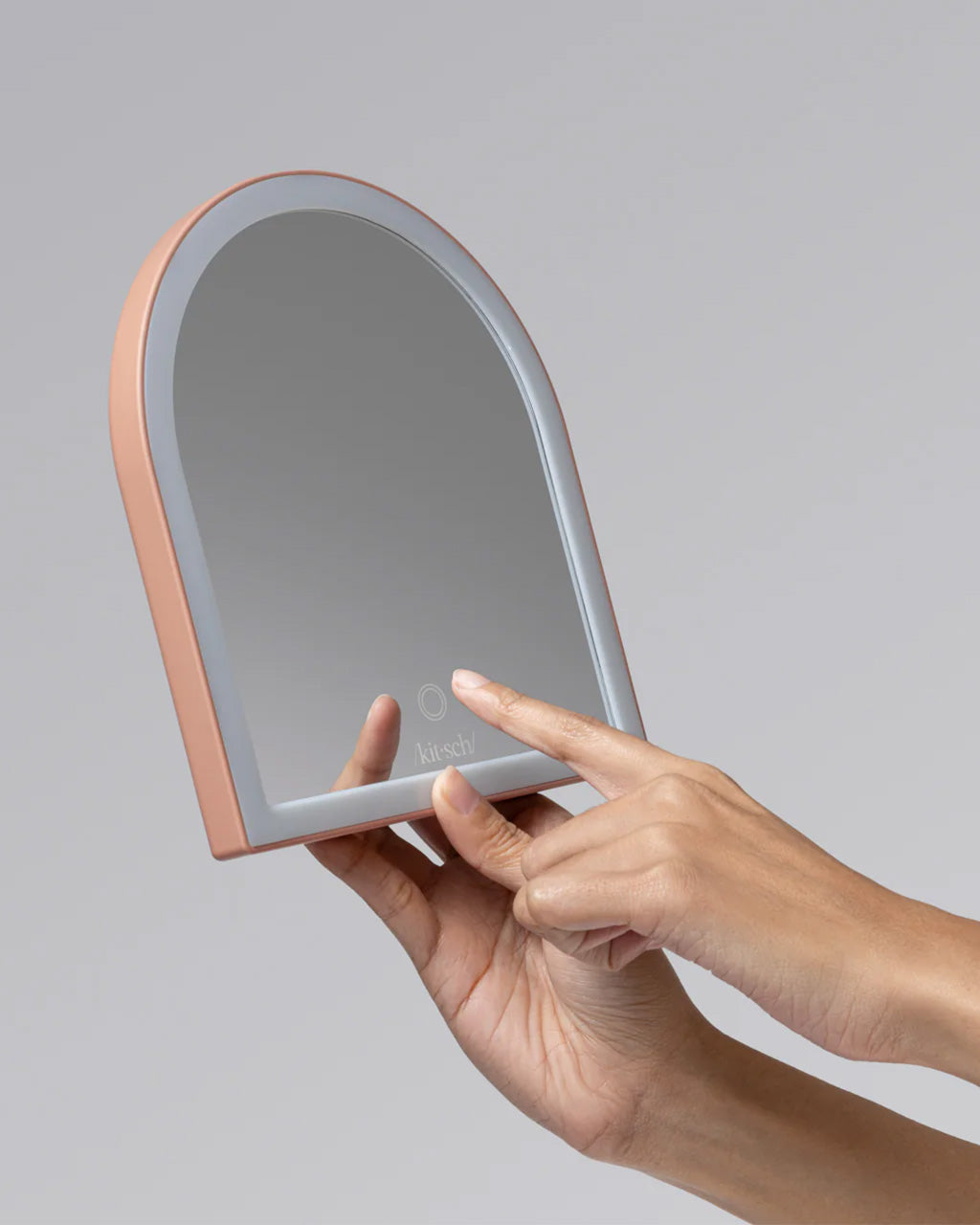 Terracotta Arch Desk Mirror