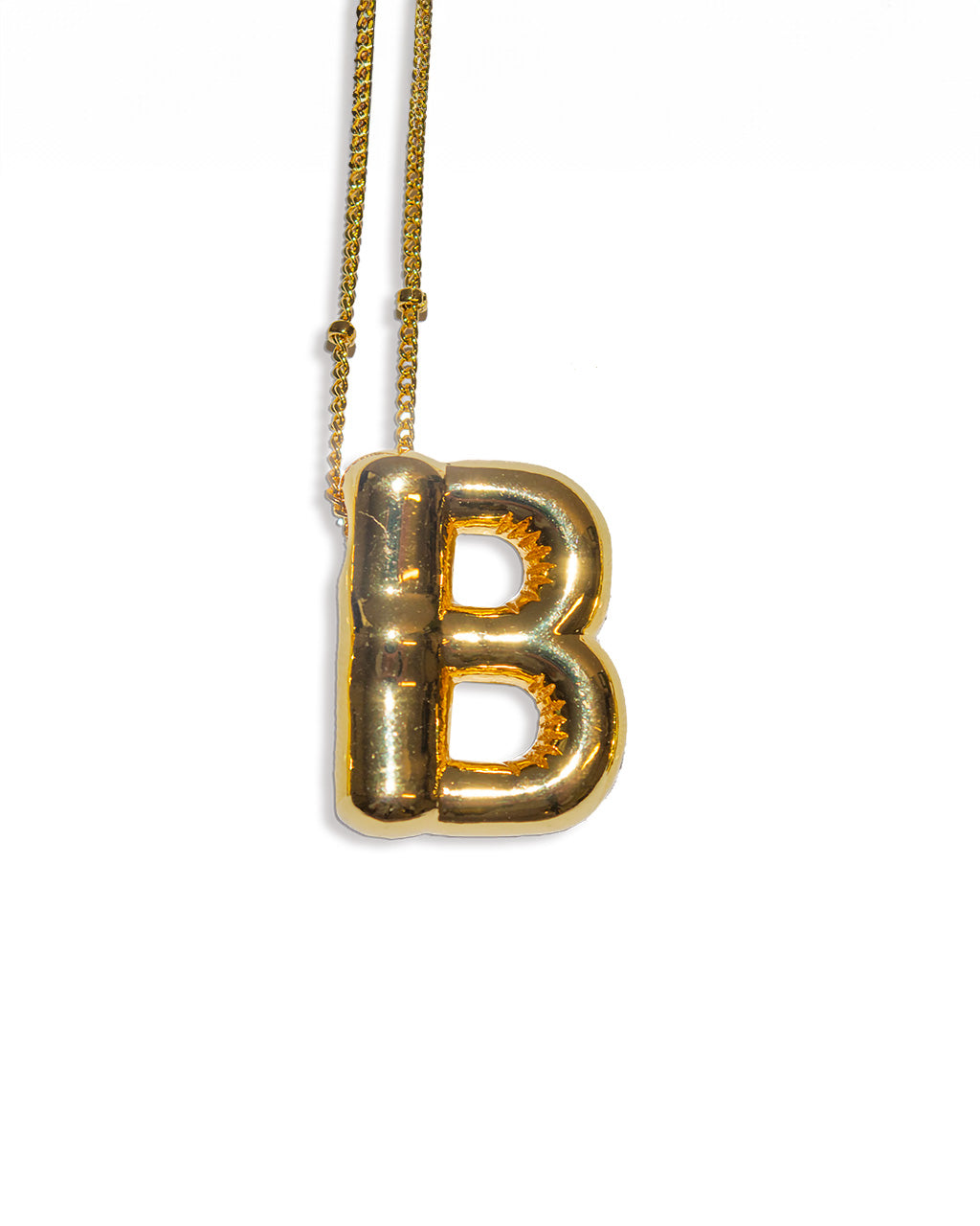 Balloon Initial Necklace