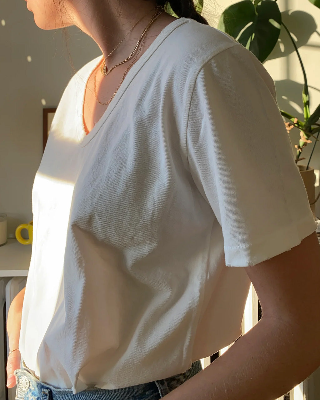 La Vie Tee - Vintage White