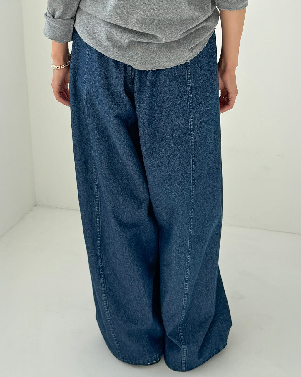 Parachute Pants - Denim Blue